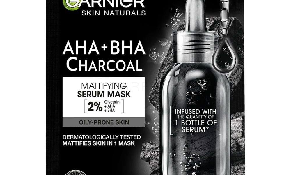 Charcoal detox maszk ragyogást adó arcmaszk