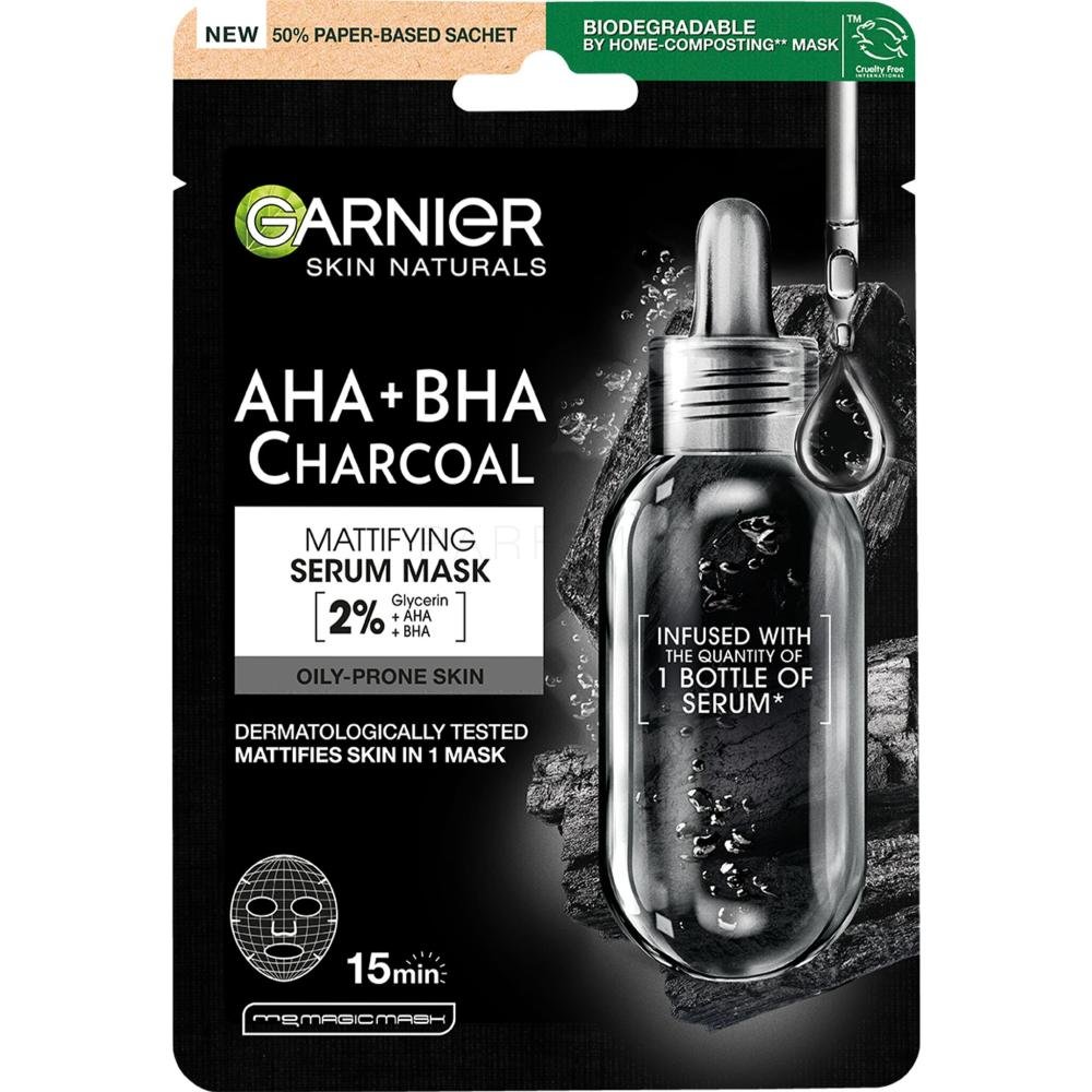 Charcoal detox maszk ragyogást adó arcmaszk - Kép 1